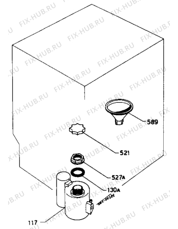 Взрыв-схема посудомоечной машины Marijnen CMS60 - Схема узла Water softener 066